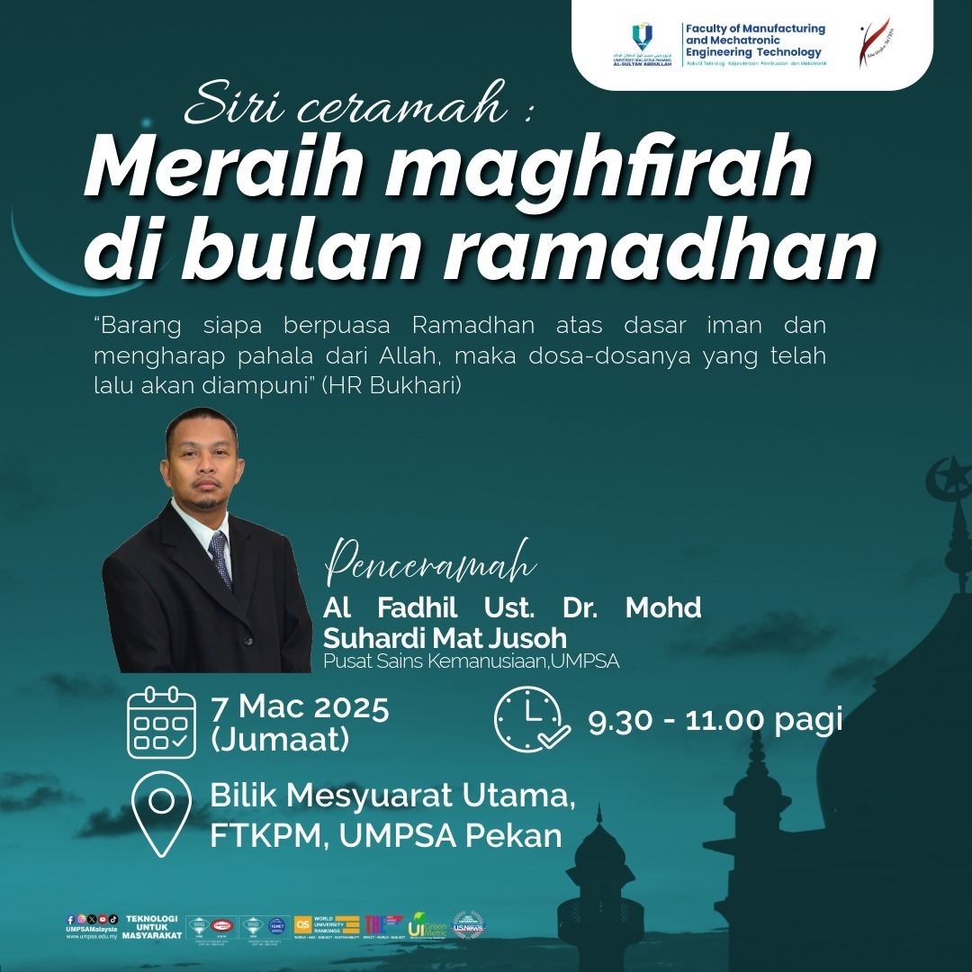 Religious Talk on &quot;Achieving Forgiveness in the Month of Ramadan&quot;